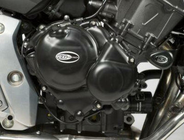 Honda CB 600 F HORNET PC41 [2008-2013] - Crankcase cover protection right, black Honda CB600F