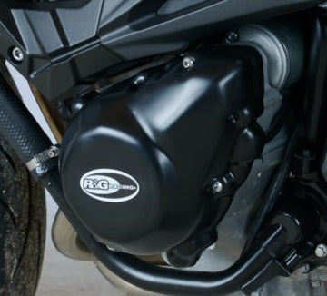 Kawasaki Z 800 Z800A [2013-2016] - Left Crankcase Protection Cover Black Kawasaki Z800
