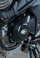 Kawasaki Z 800 E VERSION SPECIAL EDITION Z800E [2016] - Left crankcase protection cover black Kawasaki Z800