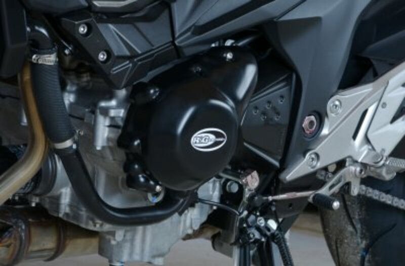 Kawasaki Z 800 E VERSION ABS SPECIAL EDITION Z800F [2016] - Left Crankcase Protection Cover Black Kawasaki Z800