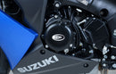 SUZUKI GSX S 1000 [2016] - Motorgehäusedeckelschutz 3 Stück Schwarz