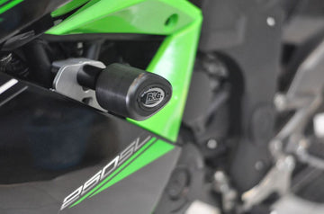 Kawasaki Ninja 125 [2024-2026] - Aero crash pads black Kawasaki Ninja 250SL