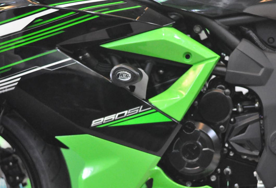 Kawasaki Ninja 250 SL Special Edition (BX 250 A) [2015-2016] - Aero crash pads black Kawasaki Ninja 250SL