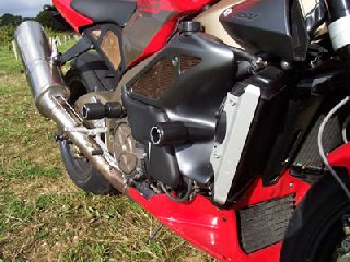 APRILIA TUONO 1000 [2003-2005] - Aero crash pads black Aprilia Tuono 1000