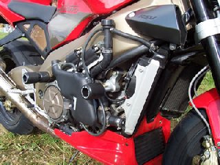APRILIA TUONO 1000 [2003-2005] - Aero crash pads black Aprilia Tuono 1000