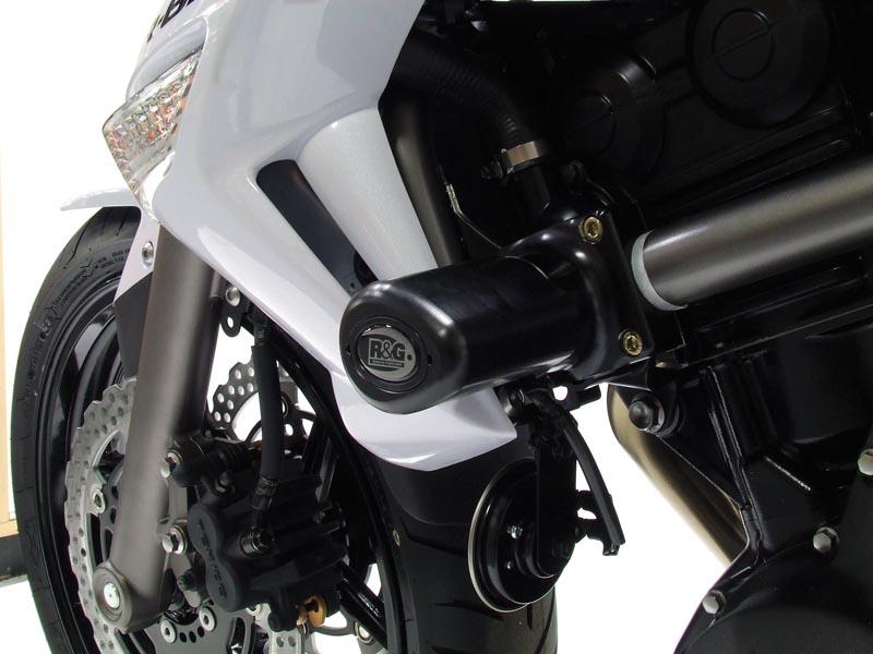 Kawasaki ER-6 F (EX 650 C) [2009-2011] - Aero crash protectors black Kawasaki ER-6 N