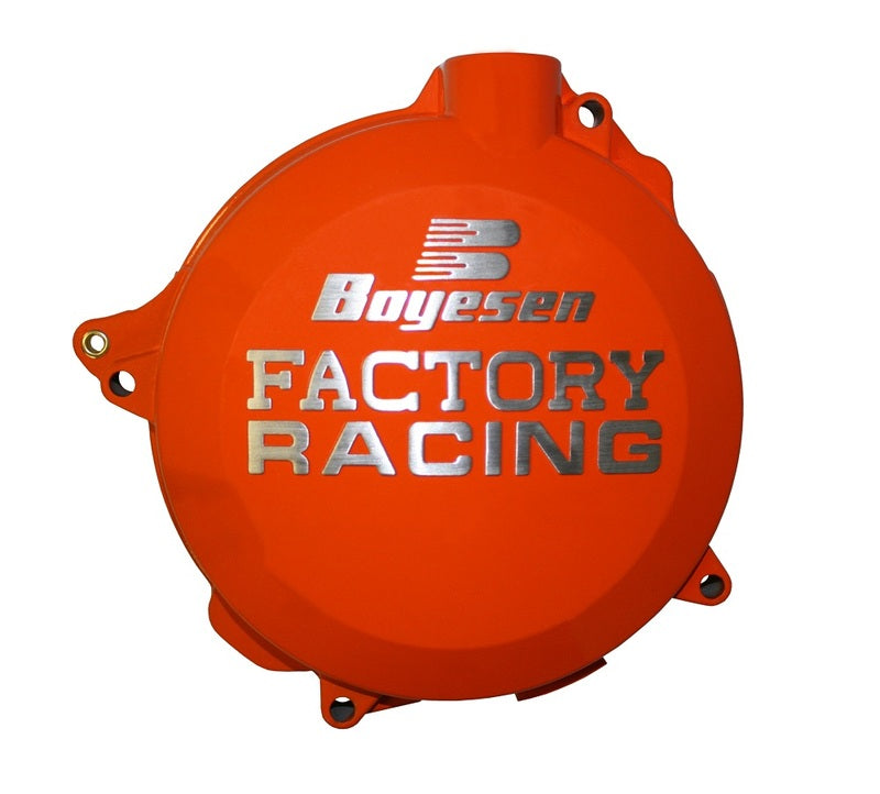 Husqvarna Te 125 [BOYESEN] - Factory Racing clutch cover orange KTM EXC125/200