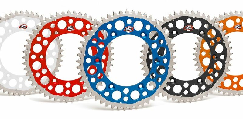 Ktm Exc 200 [RENTHAL] - TwinColor Sprocket Aluminium Self-Cleaning Bi-component - 520