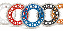 Ktm Sx 200 [RENTHAL] - TwinColor sprocket aluminum self-cleaning bi-component - 520