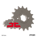 Honda XL 500 S [JT Sprockets] - Standard steel pinion at the front-1