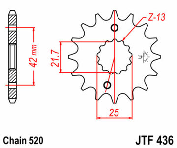 Suzuki RG 250 Gamma [Jt Sprockets] - motorcycle litter - 0