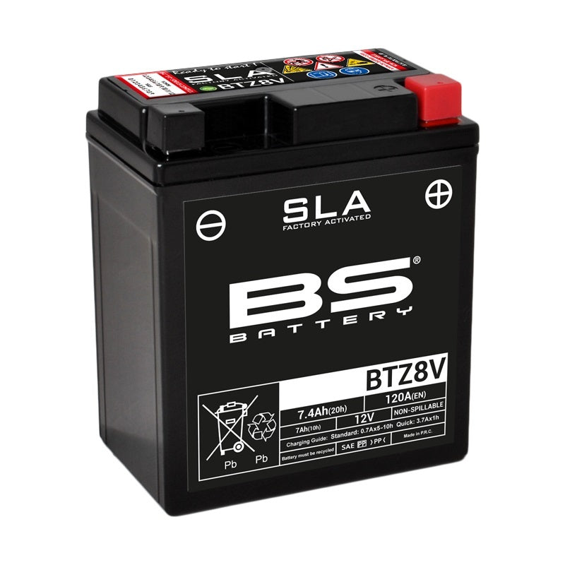 Honda Cmx 500 Rebel Se [BS BATTERY] - SLA Maintenance Free Battery Factory Activated - BTZ8V