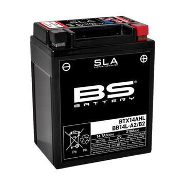 Suzuki Dr 750 [BS BATTERY] - SLA Maintenance Free Battery Factory Activated - BTX14AHL / BB14L-A2/B2