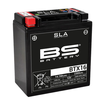 Kawasaki Vn 2000 [BS BATTERY] - SLA Maintenance Free Battery Factory Activated - BTX16