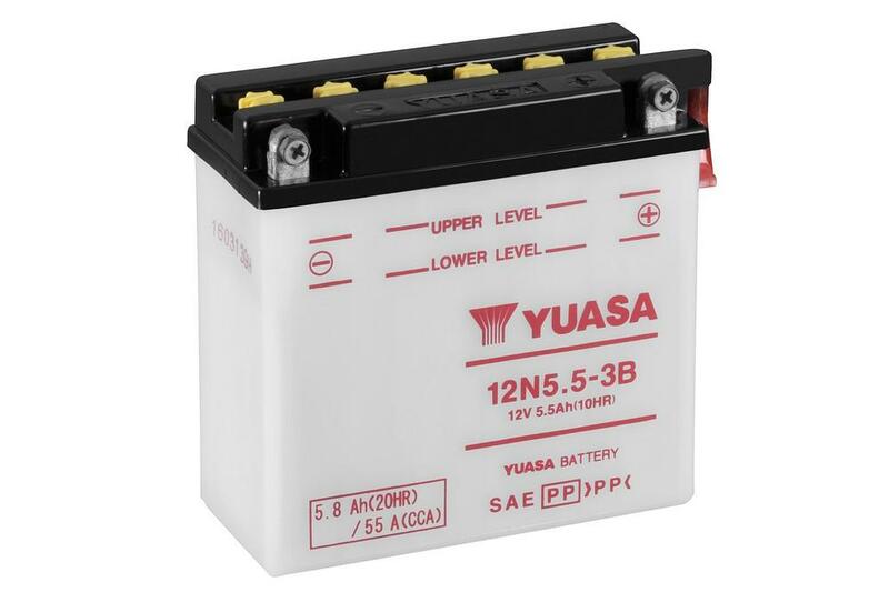 Yamaha XT 550 [Yuasa] - motorcycle battery