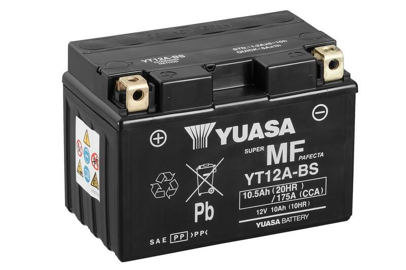 Suzuki GSX -S750 GSXS750 [Yuasa] - maintenance -free motorcycle battery