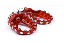 Yamaha Yz 450 [S3] - Hard Rock Enduro footrests aluminum red