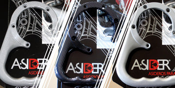 Aprilia RSV4 RF [2015-2019] - Black Edition Tankgriff ohne Schrauben Schwarz