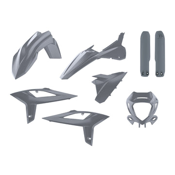 Beta RR 125 2 T [2020-2022] - Plastik-Kit Nardo-Grau