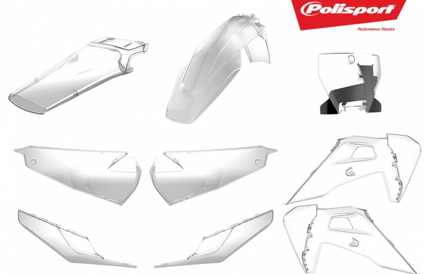 HUSQVARNA TC 250 [2019-2021] - Plastik-Kits transparent Husqvarna TC/FC