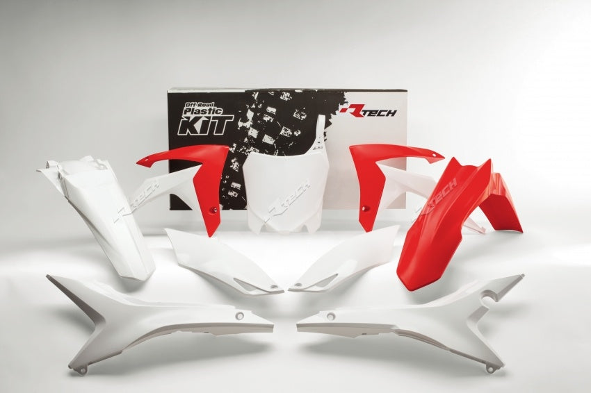 Honda CRF 450 R (PE 05) [2013-2016] - Plastik-Kit OEM-Farbe Rot/Weiß Honda CRF250/450R
