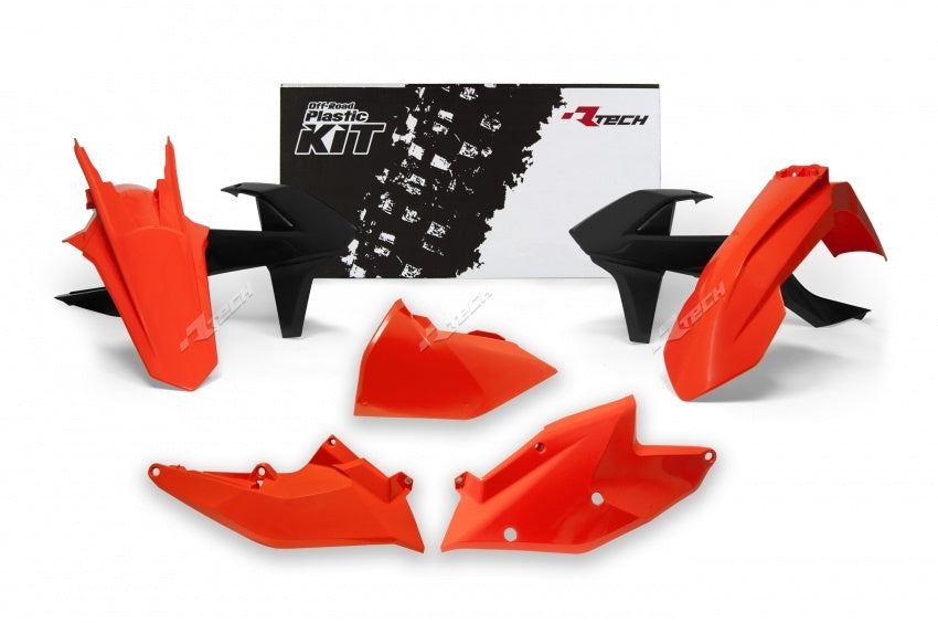 KTM 250 XC W TPI [2018] - Plastik-Kit Originalfarbe (2017) orange/schwarz KTM
