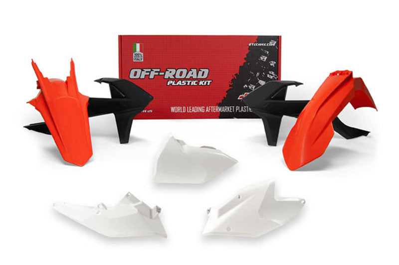 KTM 500 EXC F [2017-2019] - Plastik-Kit Originalfarbe (2018) rot/weiß/schwarz KTM