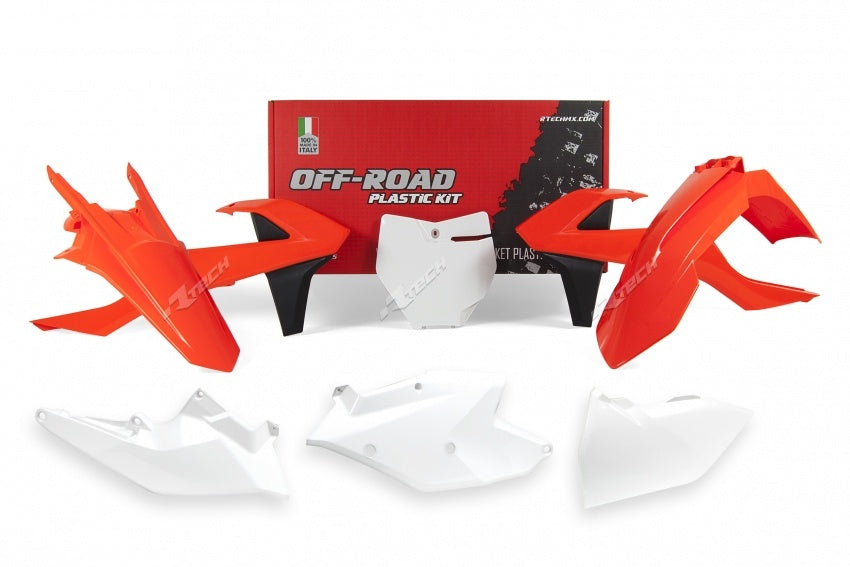 KTM 350 SX F [2016-2018] - Plastik-Kit OEM-Farbe (2018) Rot/Schwarz KTM