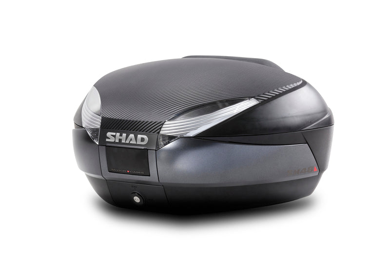 Kawasaki J 125 [SHAD] - SH48 DG Top Case + Backrest Dark Gray