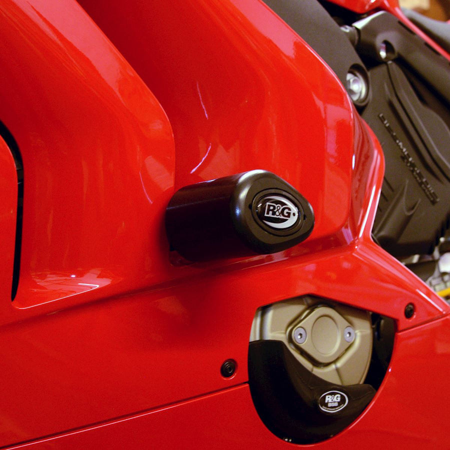 Ducati Panigale V4 SP [2021] - Aero-Sturzpads Schwarz Ducati Panigale V4