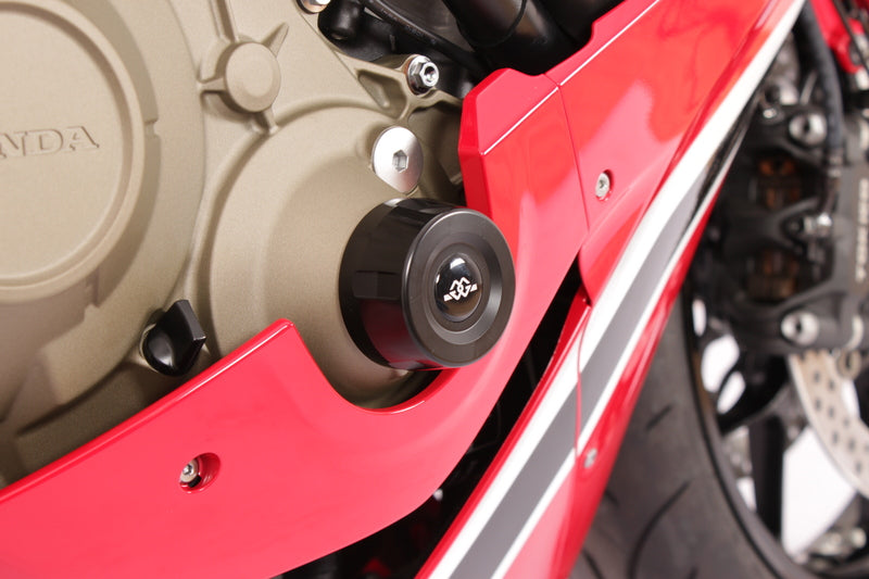 Honda Crf 300 Rally [GILLES] - Right Engine Guard Protector Crankcase Cover Black Honda CBR1000RR