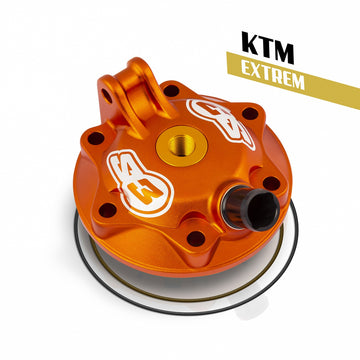 KTM 300 EXC Factory Edition [2015] - Extreme Enduro Zylinderkopf & Insert Kit Niedrige Kompression Orange KTM