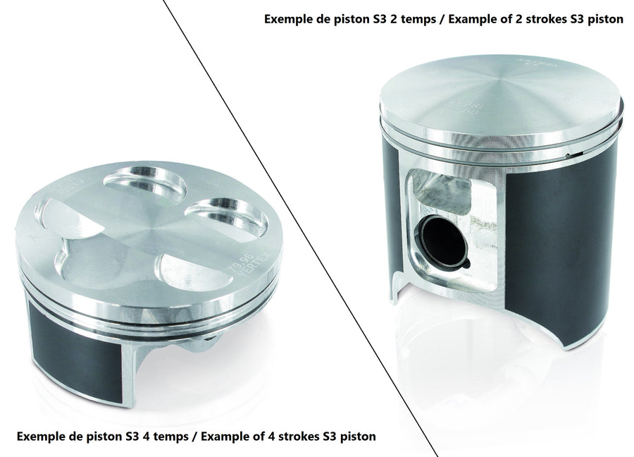 Beta EVO 125 2 T Factory [2011-2023] - Cast piston Ø 53.95 mm standard compression Beta Evo 125