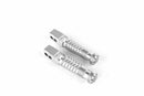 Ducati Monster 1100 [GILLES] - TOOLING Sport passenger footrests silver Ducati-1
