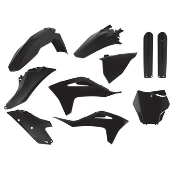 GAS GAS MC 125 [2021-2023] - Plastic Kit Black GasGas MC