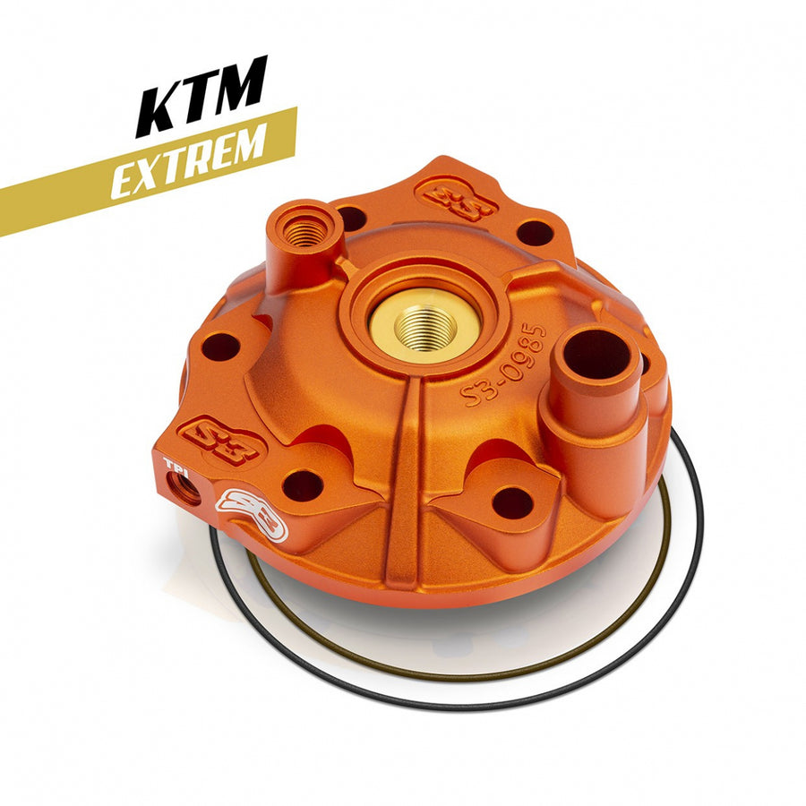 KTM 300 EXC TPI SIX Days [2018-2022] - Power Zylinderkopf & Einsatz-Kit Hohe-Verdichtung - Orange KTM/Husqvarna