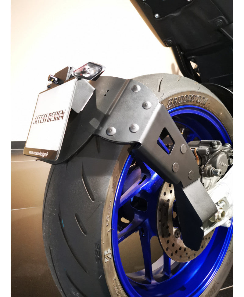 Yamaha MT-09 SP [2022-2023] - Kennzeichenhalter ACCESS DESIGN Lick Wheel Schwarz