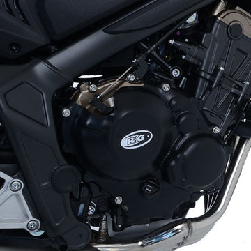 Honda CB 650 R [2024-2026] - Race Series Left Engine Case Cover Protector - Black Honda CB650R/CBR650R