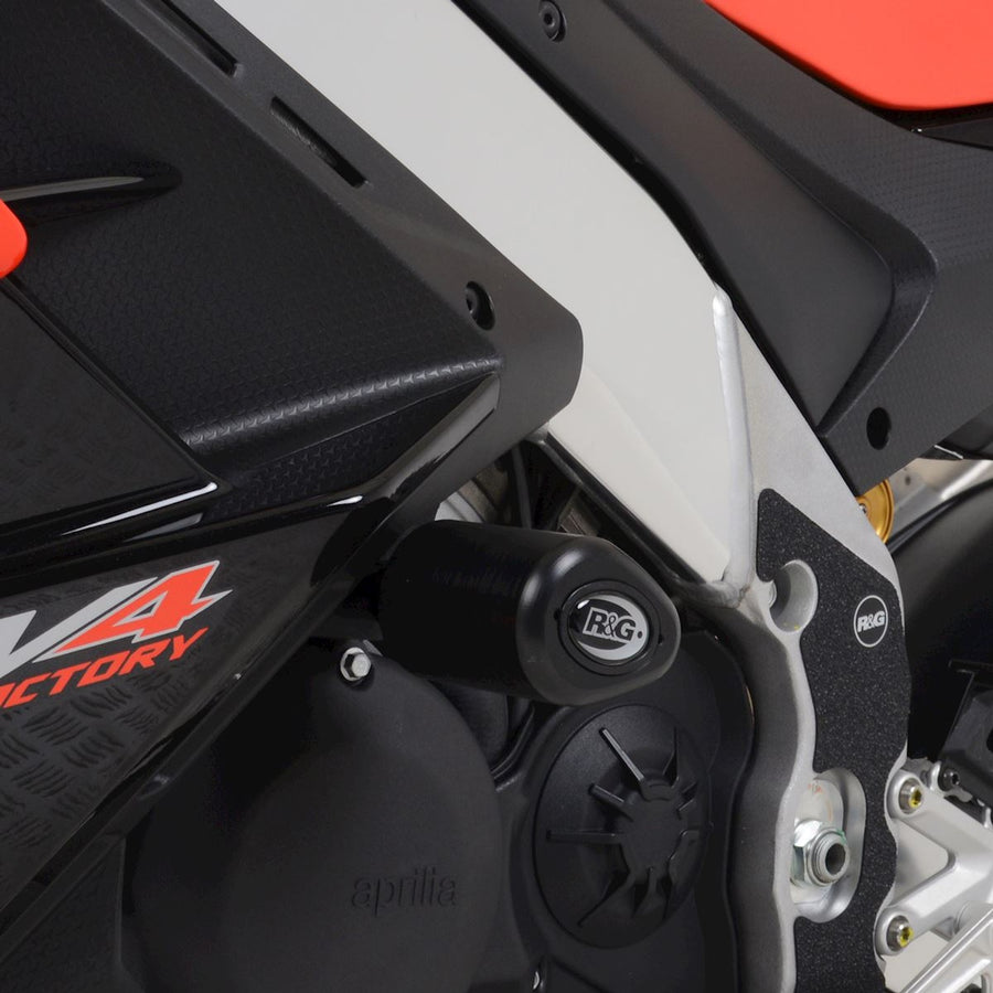 Aprilia RSV4 1100 ABS [2022-2024] - Aero-Sturzpads – Schwarz Aprilia RSV4 1100 Factory