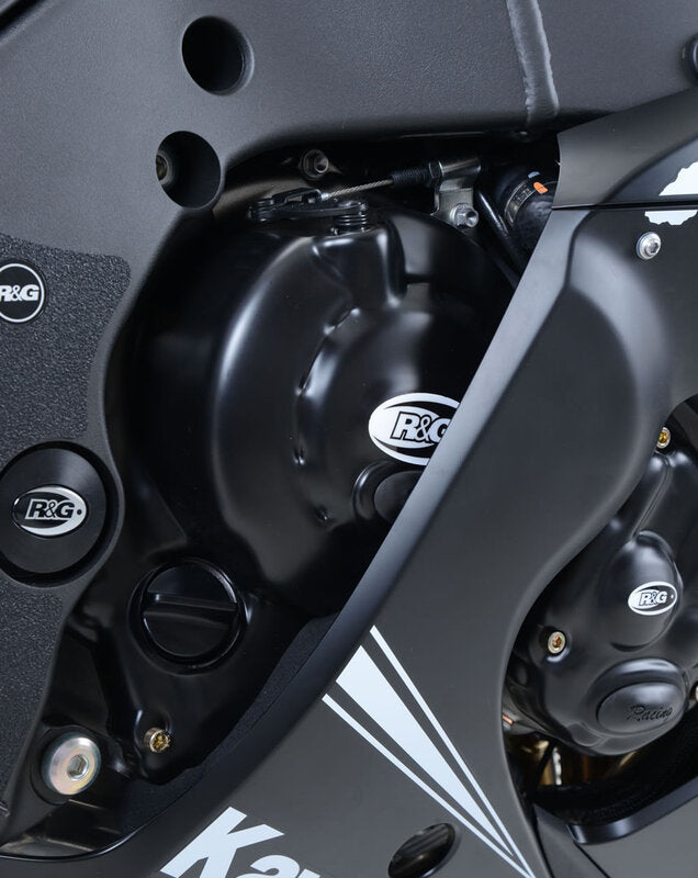 Kawasaki NINJA ZX-10 R SPECIAL EDITION ZX1000J [2015] - Race Series Engine Case Cover Protector - Black Kawasaki ZX-10R/RR