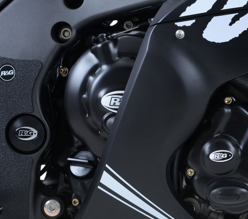 Kawasaki NINJA ZX-10 R SE ABS ZX1002C [2018] - Race Series Engine Case Cover Protector - Black Kawasaki ZX-10R/RR