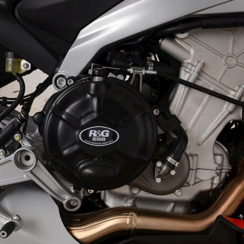 Aprilia RS 660 EXTREMA [2023-2024] - Race Series Motorgehäusedeckelschutz - Schwarz Aprilia