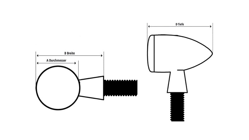 Yamaha XJR 1300 [Highsider] - Led turn signal