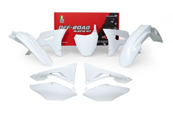 Honda CRF 250 R (ME 12) [2022-2023] - Revolution Plastik-Kit Weiß Honda CRF