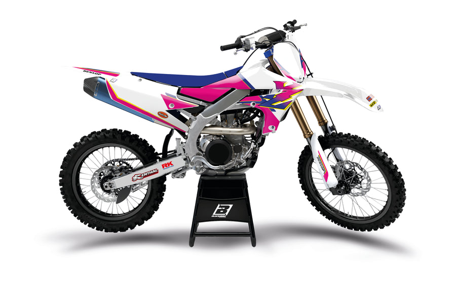 Yamaha YZ 450 F (CJ 23) [2019-2021] - Retro Complete Graphic Kit - Yamaha YZF 450