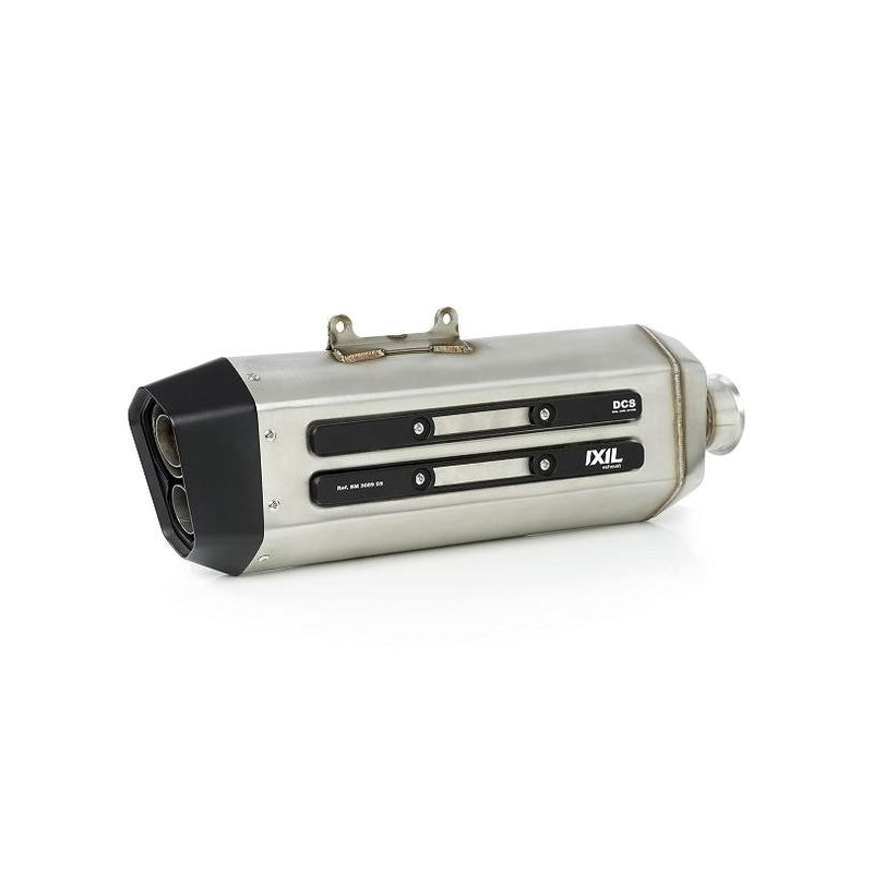 Ktm Super Adventure 1290 [IXIL] - MXT silencer stainless steel / end cap black - EM3089SS