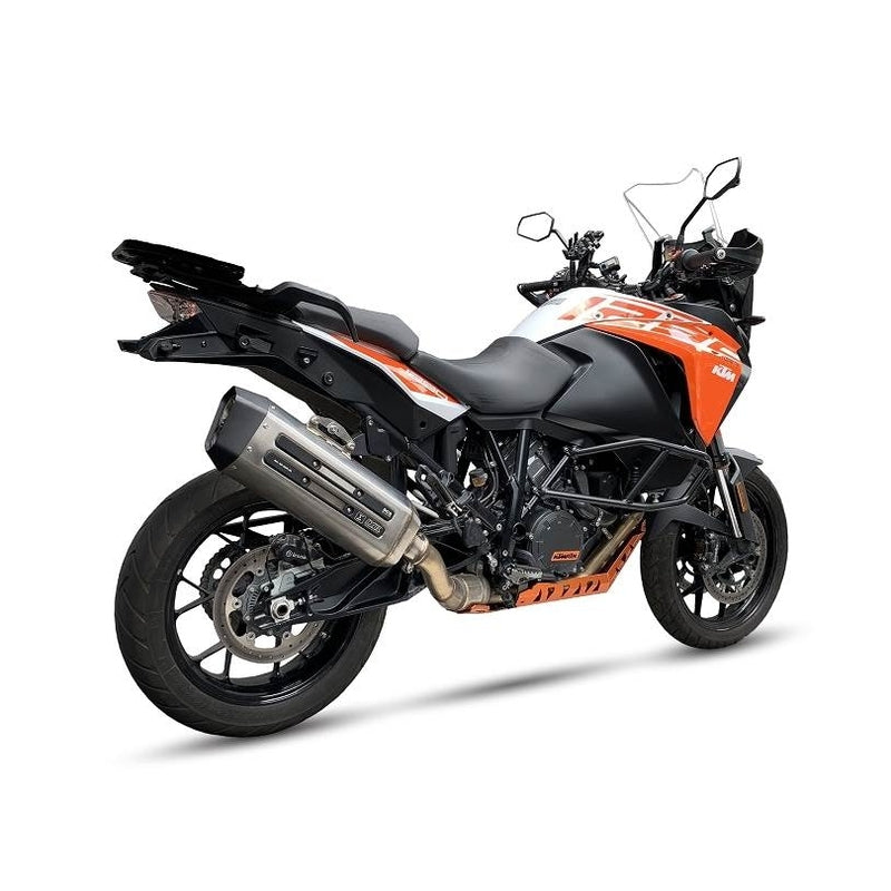 Ktm 1090 Adventure [IXIL] - MXT silencer stainless steel / end cap black - EM3089SS