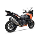 Ktm 1290 Super Adventure S [IXIL] - MXT silencer stainless steel / end cap black - EM3089SS