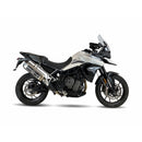 Triumph Tiger 900 Rally Pro [IXIL] - MXT silencer stainless steel / end cap black - Triumph Tiger 900/GT/Rally - ET4066SS