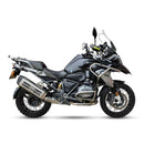 Bmw R 1250 Gs Adventure [IXIL] - MXT silencer stainless steel / end cap black - EB5095SS-2